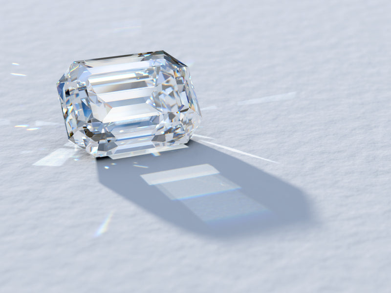 Emerald cut diamond diamond emporium 