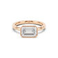 Eloise Antique Cut Cushion Bezel Solitaire