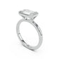 Eloise Antique Cut Cushion Bezel Solitaire