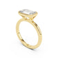 Eloise Antique Cut Cushion Bezel Solitaire
