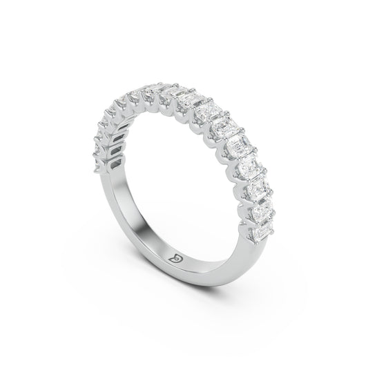Ithaca Emerald Diamond Band - Halfway