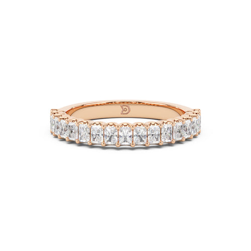 Ithaca Radiant Diamond Band - Halfway