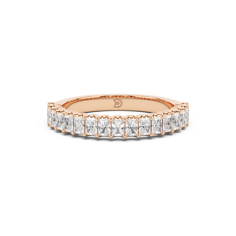 Ithaca Radiant Diamond Band - Halfway