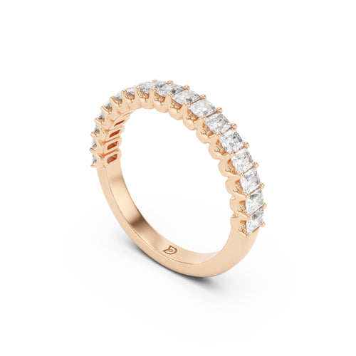 Ithaca Radiant Diamond Band - Halfway