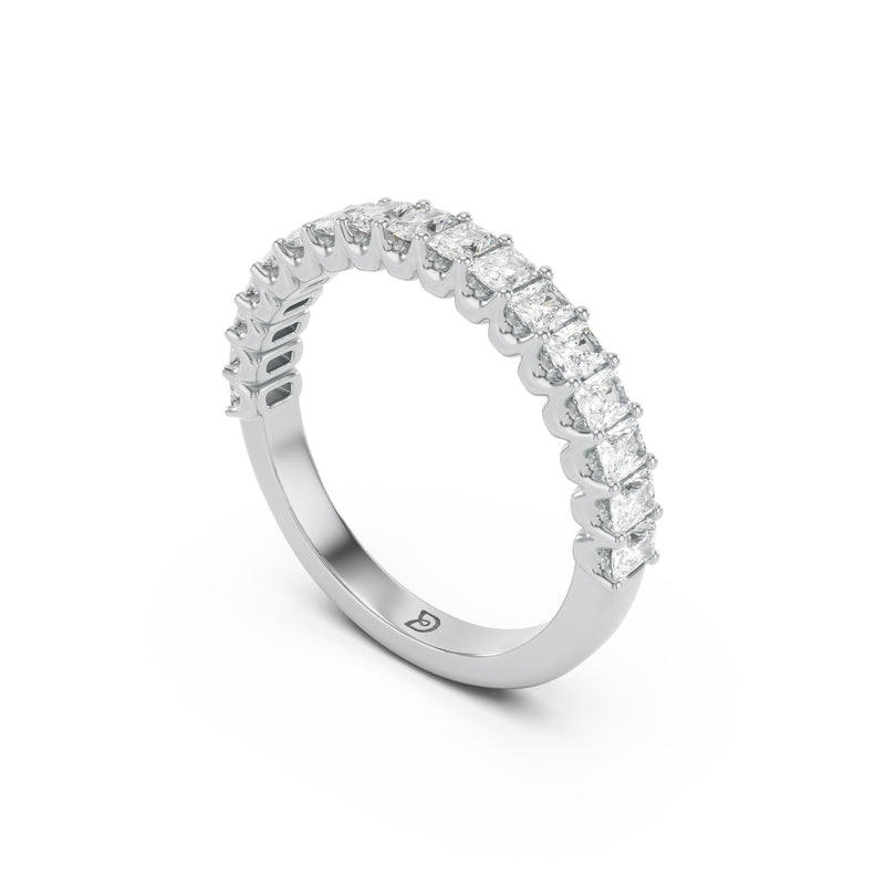 Ithaca Radiant Diamond Band - Halfway
