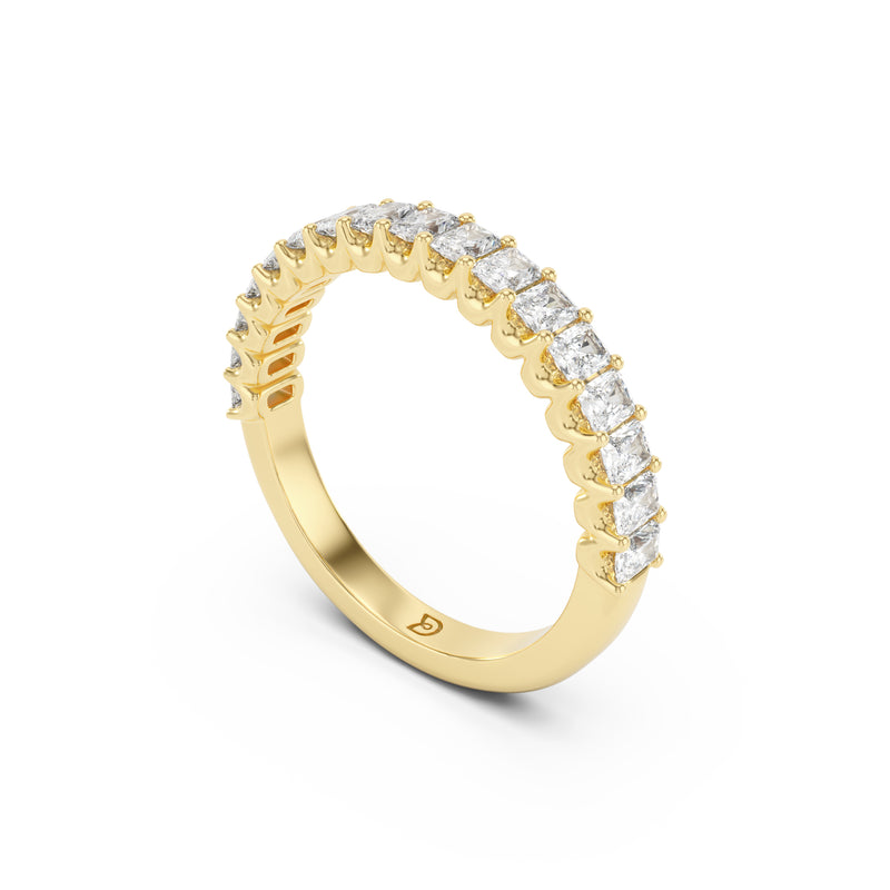 Ithaca Radiant Diamond Band - Halfway