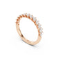 Paros Pear Diamond Band - Halfway