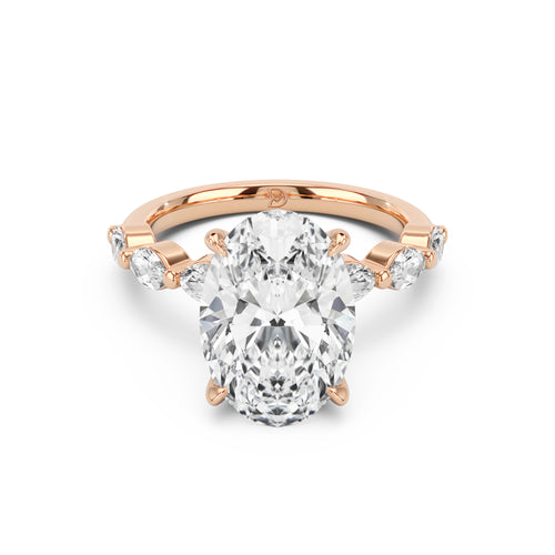 Aria Oval Solitaire Marquise Ring