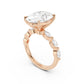 Aria Oval Solitaire Marquise Ring