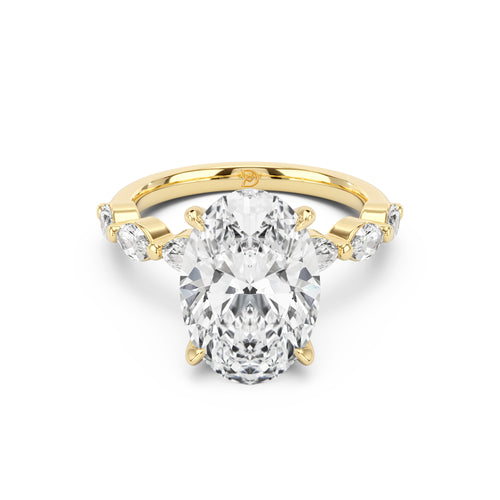 Aria Oval Solitaire Marquise Ring
