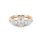 Sophia Oval and Pear Trilogy Ring