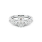 Sophia Oval and Pear Trilogy Ring
