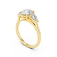 Sophia Oval and Pear Trilogy Ring