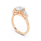 Sophia Oval and Pear Trilogy Ring