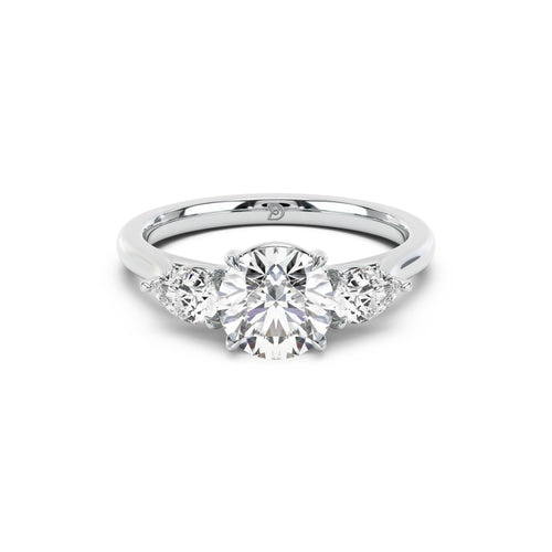 Sophia Oval and Pear Trilogy Ring