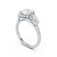 Sophia Oval and Pear Trilogy Ring