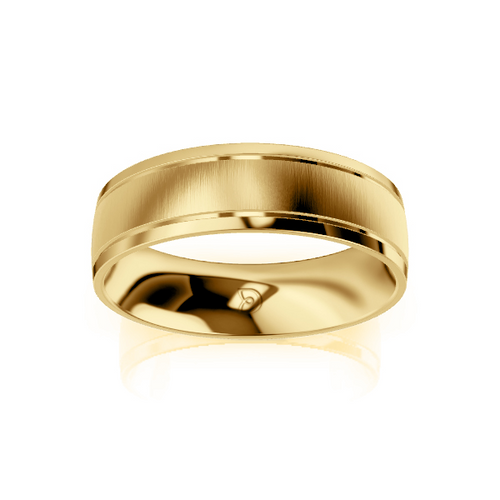 Meridian Men's Wedding Band
