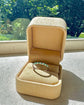 Diamond and emerald ring white gold   - Size N 1/2