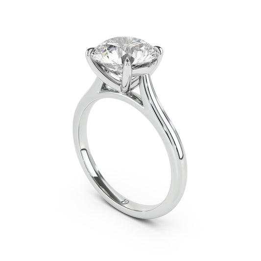 Embrace Solitaire Engagement Ring