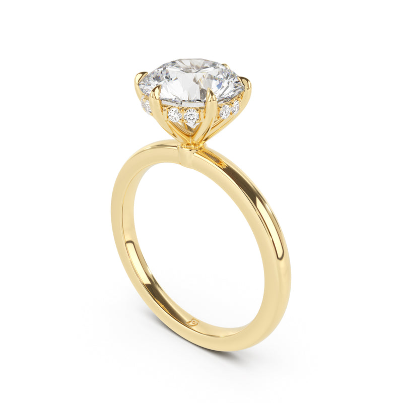 Petra Solitaire Engagement Ring
