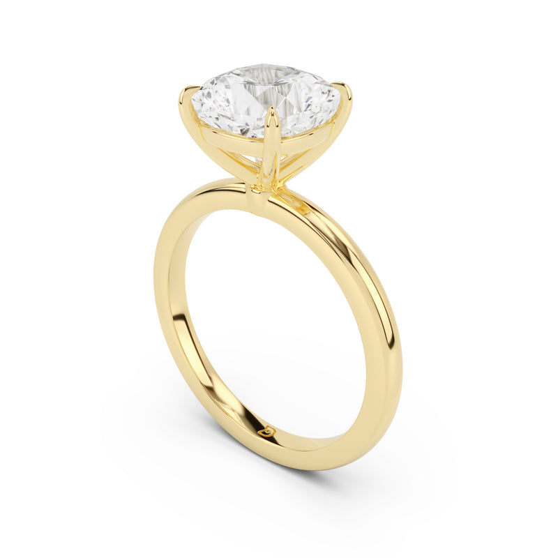 Ava Solitaire Engagement Ring