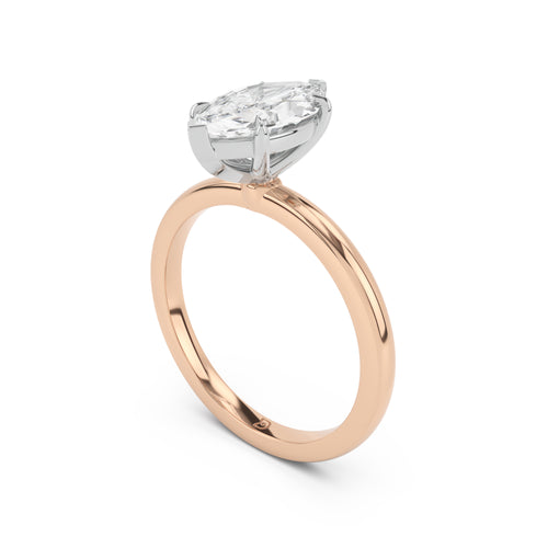 Ava Solitaire Engagement Ring