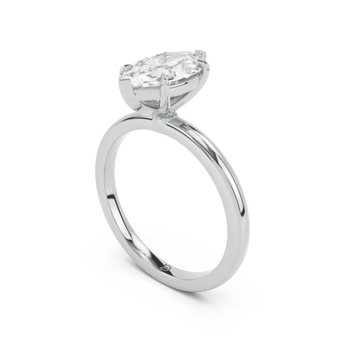 Ava Solitaire Engagement Ring