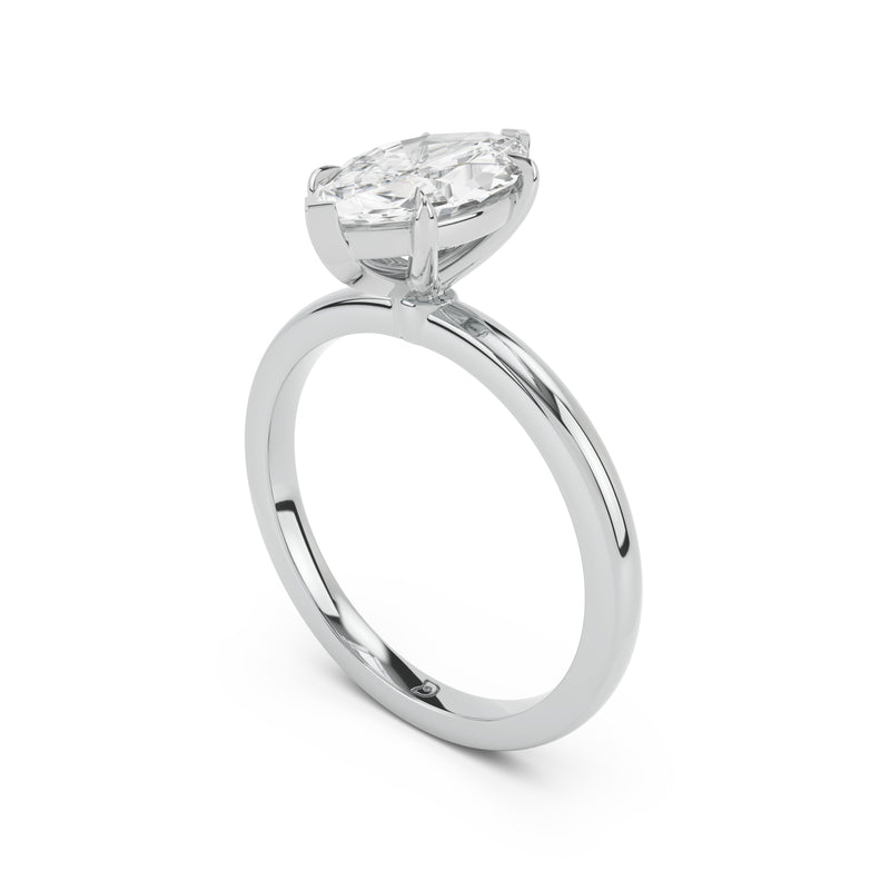 Ava Solitaire Engagement Ring
