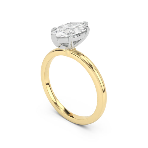 Ava Solitaire Engagement Ring