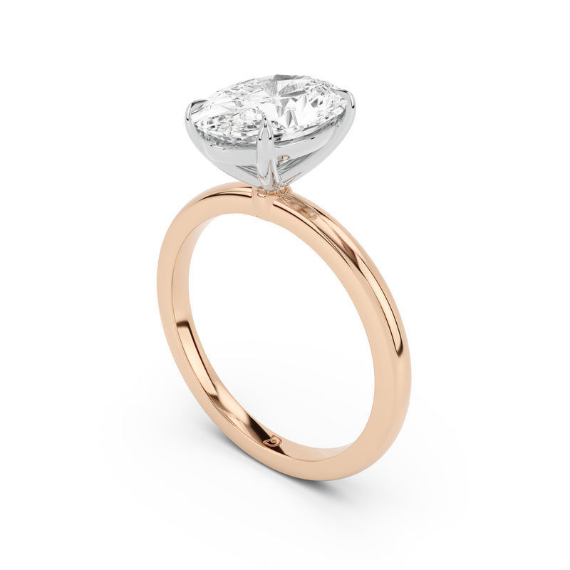 Ava Solitaire Engagement Ring