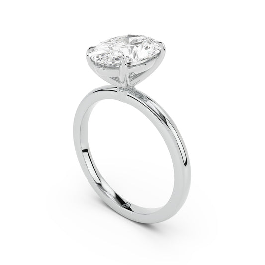 Ava Solitaire Engagement Ring