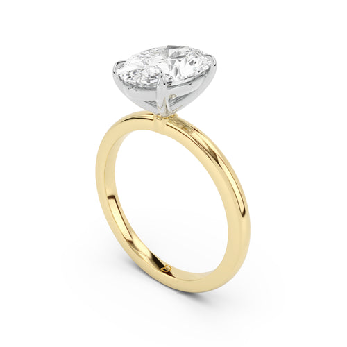 Ava Solitaire Engagement Ring