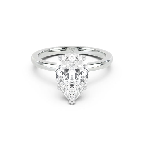 Ava Solitaire Engagement Ring