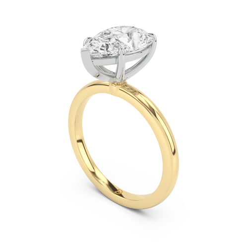 Ava Solitaire Engagement Ring