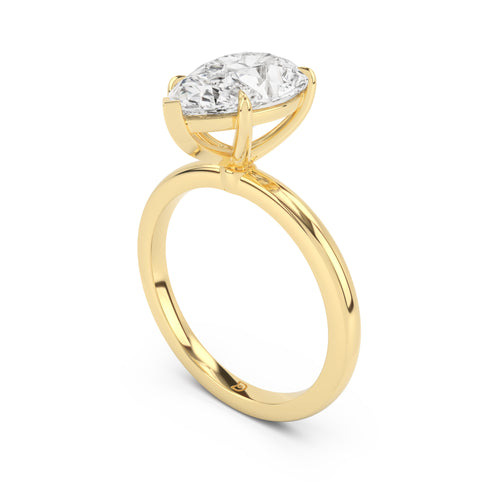 Ava Solitaire Engagement Ring