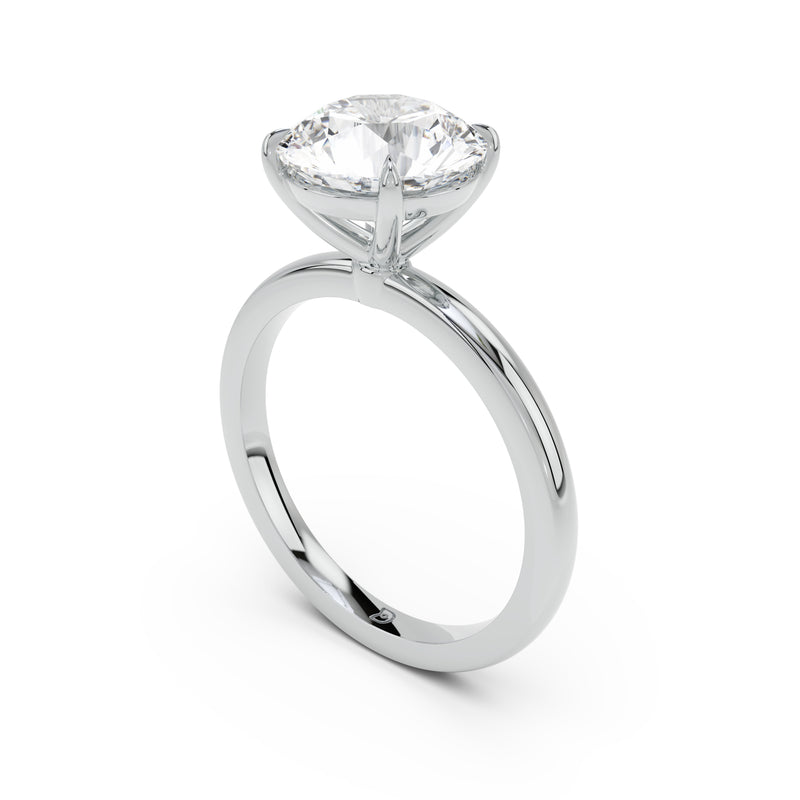 Ava Solitaire Engagement Ring