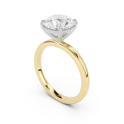 Ava Solitaire Engagement Ring