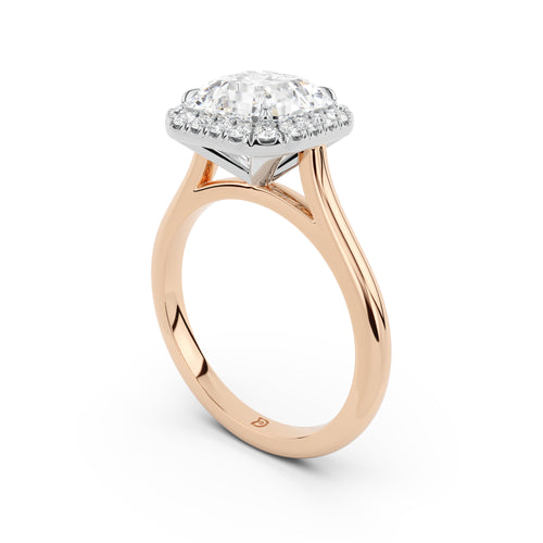 Aurora Halo Cathedral Ring