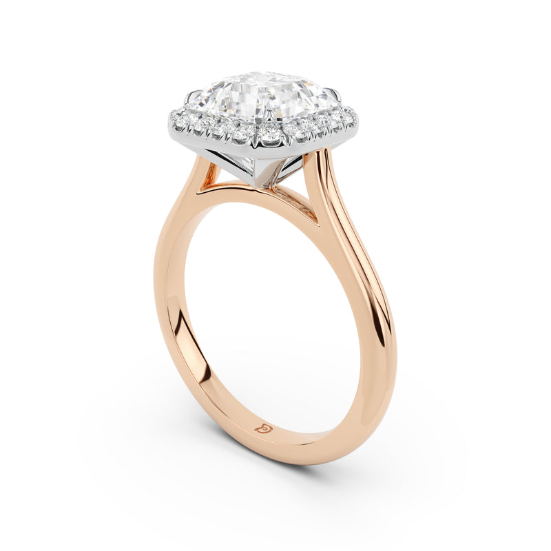 Aurora Halo Cathedral Ring