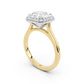 Aurora Halo Cathedral Ring