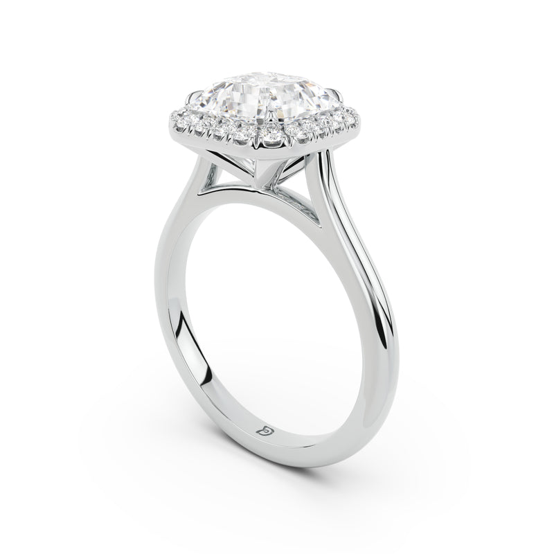 Aurora Halo Cathedral Ring