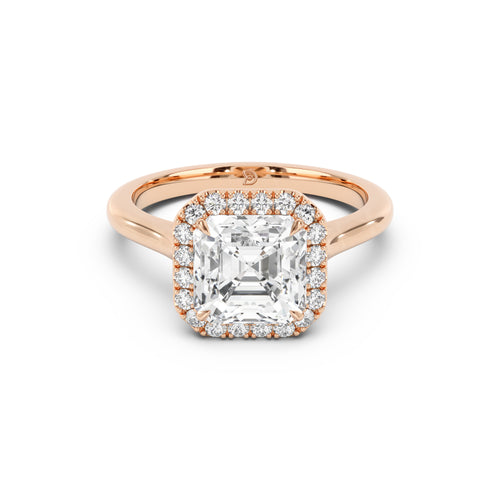 Aurora Halo Cathedral Ring