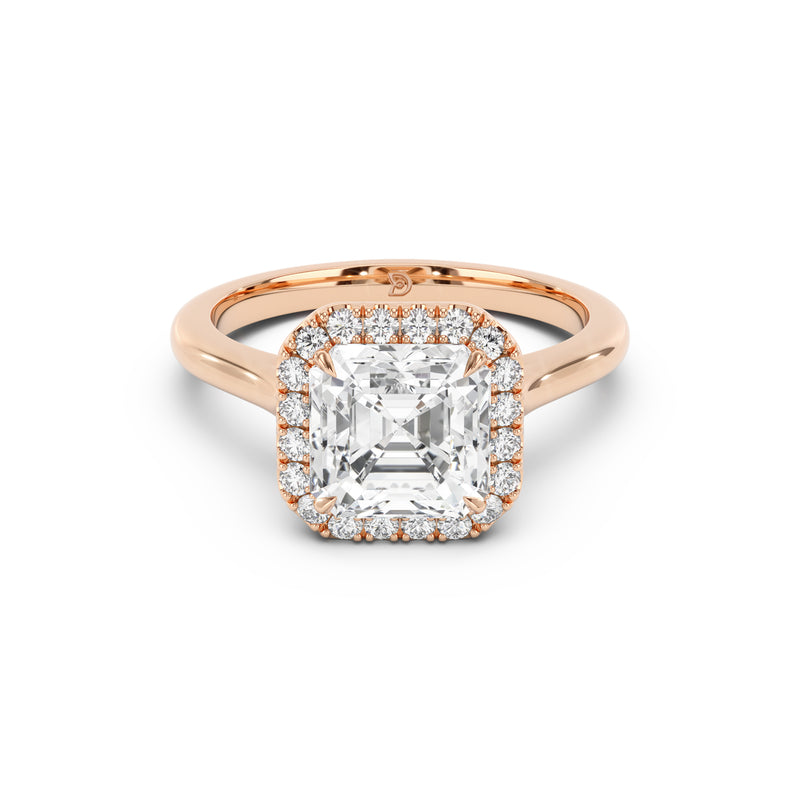 Aurora Halo Cathedral Ring