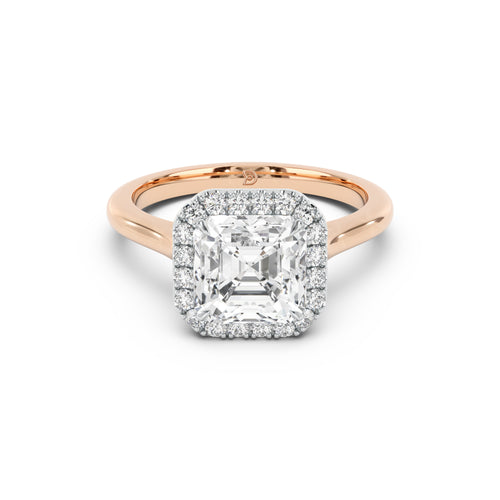 Aurora Halo Cathedral Ring