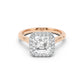 Aurora Halo Cathedral Ring