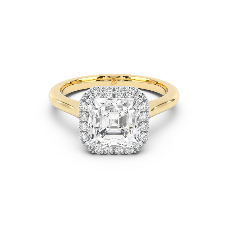 Aurora Halo Cathedral Ring