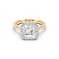 Aurora Halo Cathedral Ring