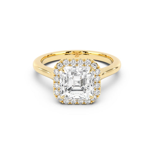 Aurora Halo Cathedral Ring