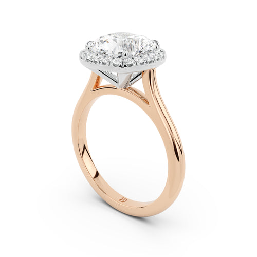 Aurora Halo Cathedral Ring