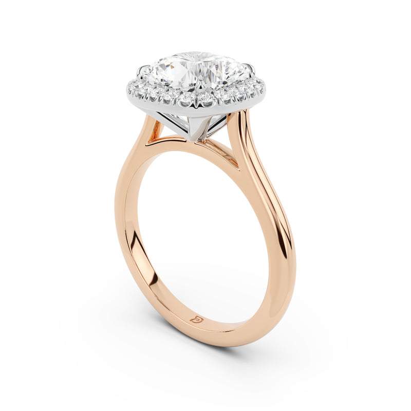 Aurora Halo Cathedral Ring